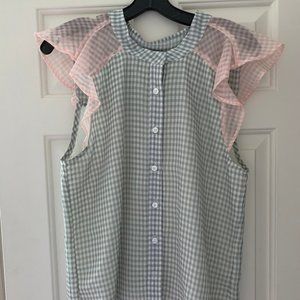 Koch Gingham Top